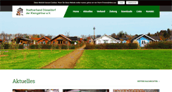 Desktop Screenshot of kleingaertner-duesseldorf.de